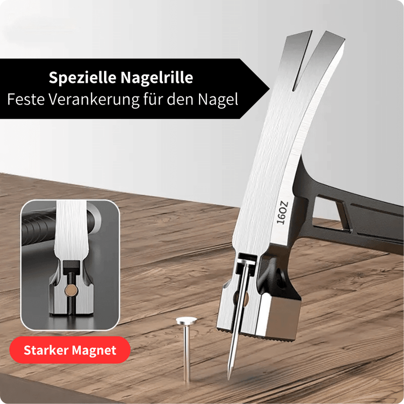 Starski MagnoPro - Rutschfester Profihammer mit Magnetfunktion